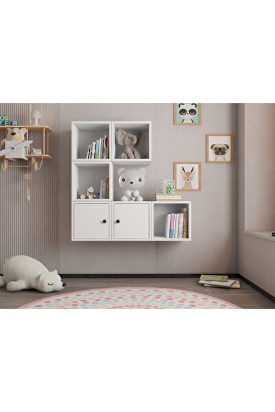 nettrends.net the new trend of shopping Duvara Monte Modern Çocuk Kitaplığı V...