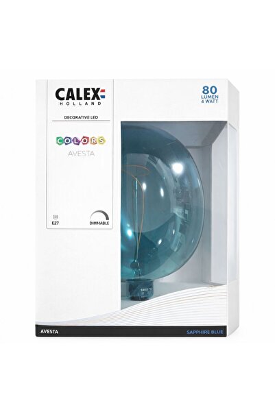 Light Decorative LED bulb CALEX Avesta Sapphire Blue, E27, 4W, 80 lumens,