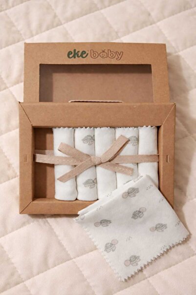 Ekebaby 100% Cotton 6-Pack Baby Mouth Wipes