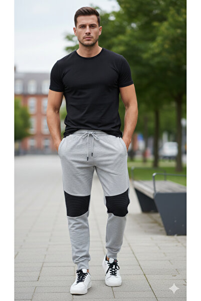 Serena Men's Sportwear NASA sweatpants, light gray