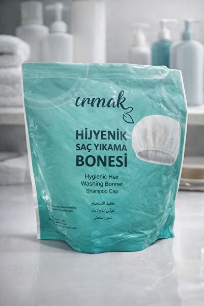 Irmak Hijyenik Saç Yıkama Bonesi Susuz Şampuan Bonesi Pratik Temizlik