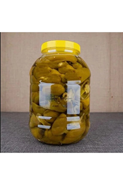 Doğal Gaziantep Ev Yapımı (Topak Dolmalık) Acı Biber Turşusu 3 Kg