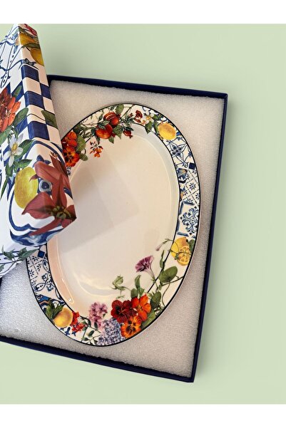 618 CONCEPT Italy Garden Small Boat Plate 20 cm