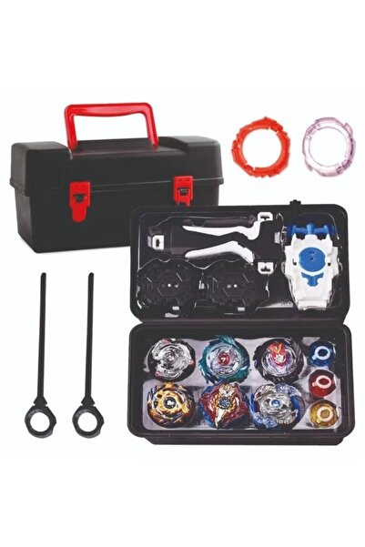 BEYBLADE Beyblade Burst 8-piece set with launcher and storage box
