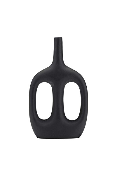 Sagebrook Home مزهرية معدنية بمقابض مجوفة