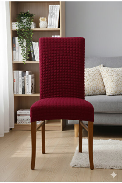 Hazineci Bey Bürümcük Chair Cover, Stretch, Lycra, Flexible, Washable, 6 Piec...