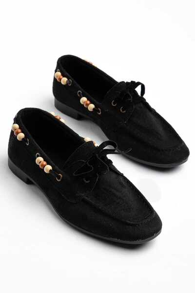 SHESTORE γυναικεία παπούτσια με χάντρες μοκασίνια casual