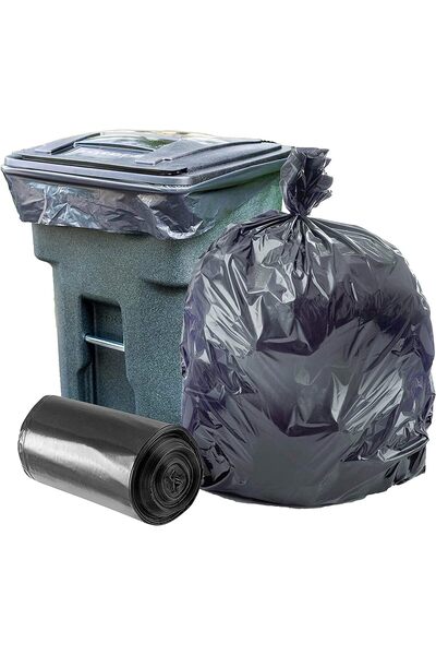 Plast-Tec HDPE Plastic Garbage Bag 45 cm x 50 cm