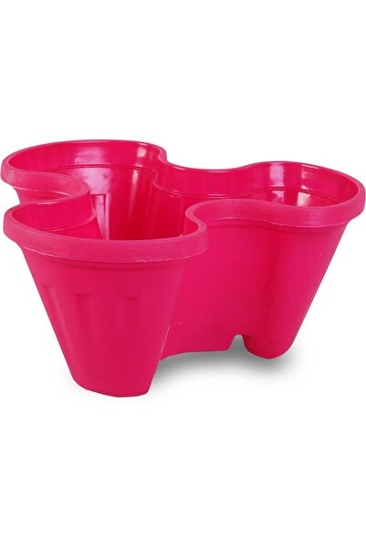 Goliat Różowa Donica Kaskadowa do Roślin Wieloletnia Odporność na Warunki Atm...