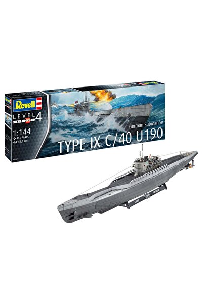 REVELL Submarin german tip IX C/40 (U 190) Rev 05167