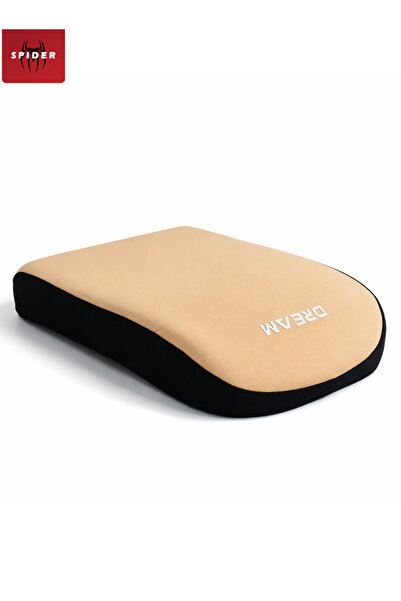 Spider Car Armrest Cushion Memory Foam Pad with Adjustable Strap Universal Ce...