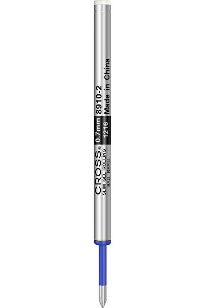 Cross Ανταλλακτικό κυλίνδρου Jumbo Short Gel Blue Medium για μεσαίο τζελ