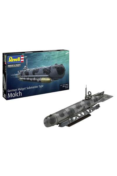 REVELL Kit model submarin german miniatural tip Molch 1:72