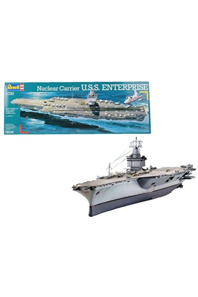 REVELL Kit de machetă pentru portavionul nuclear U.S.S. Enterprise CVN-65