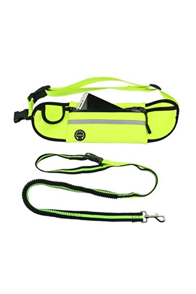 zola ® girls' running bag set with elastic puppy leash, reflective elements, ...