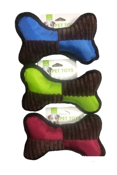 Nunbell لعبة للكلاب مصنوعة من القماش على شكل عظم