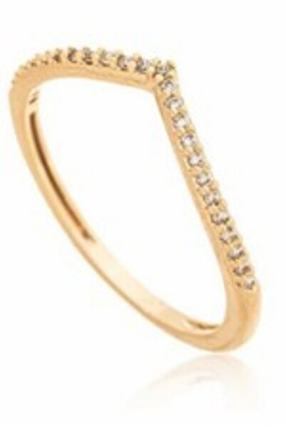 Generic 18K Gold Plated Sterling Silver 925 Ring for Women