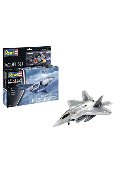 REVELL Model Set Lockheed Martin F-22 A Raptor