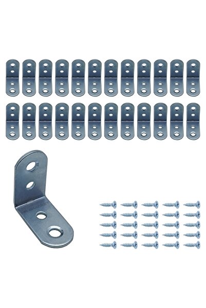 BAŞKAN YAPI HIRDAVAT 25Ad. L Demir Gönye Köşebent 15x27x27mm - 1 ADET APEX Vİ...