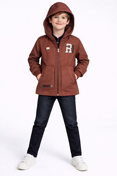 yavrucak kıds Yavrucak 81402-26 Leader81 Boy's 4 Piece Set |   Hooded Coats, ...