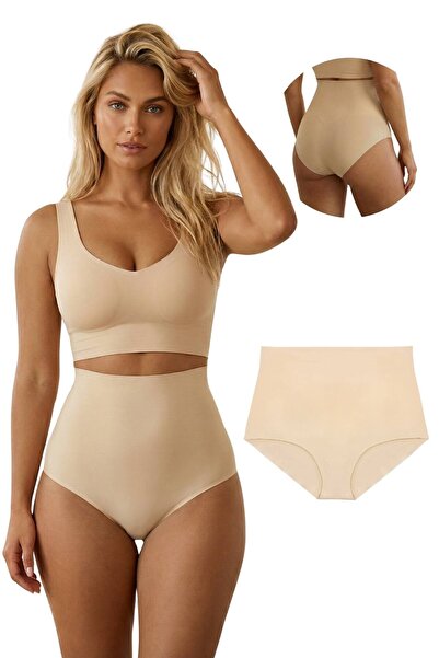 Newlilla 003 Laser Cut High Waist Silicone Holder Recovery Slip Corset