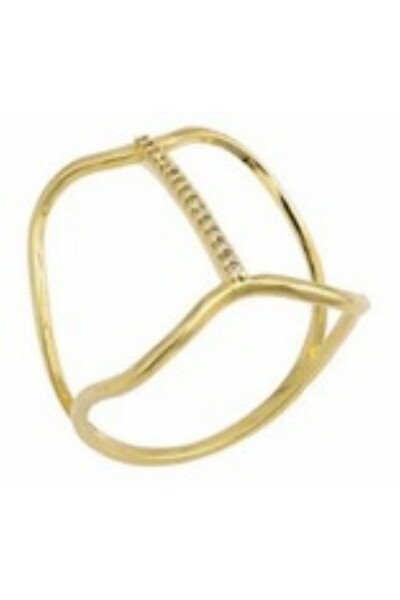 Generic 18K Gold Plated Sterling Silver 925 Ring for Women