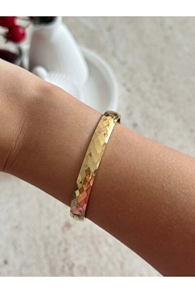 venti design studio Kuyumcu Model Bilezik Kadın Çelik Kelepçe