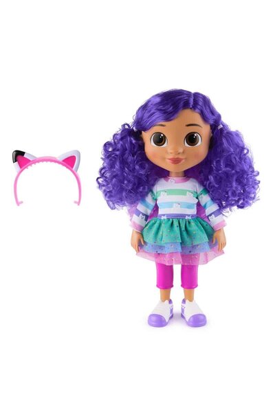 Nilly Toys 70859 SUN-SPM-FIGURE GABBY S DOLLHOUSE دمية غنائية تصدر صوتًا 30 سم