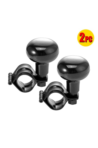 BUYMART 2 PC-Car Truck Steering Wheel Aid Handle Assister Spinner Knob Ball A...