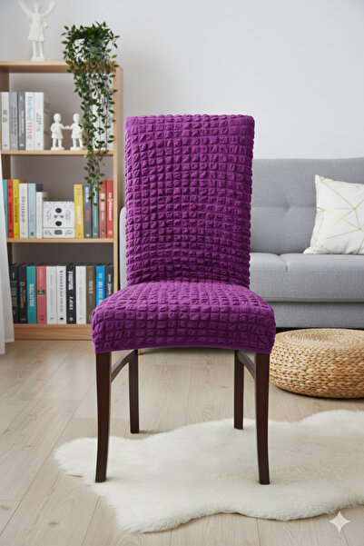 Hazineci Bey Bürümcük Chair Cover, Stretch, Lycra, Flexible, Washable, 6 Piec...