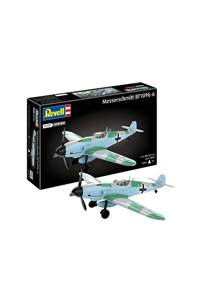 REVELL Kit de machete Messerschmitt Bf 109 G-6 (sistem Click)