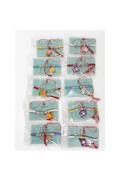 HappyHit Set de 10 brățări Mărțișor pentru fete