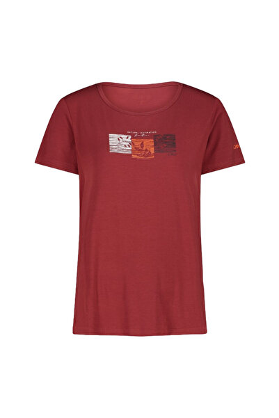 CMP Women's T-shirt 31T8476-Red-XXS