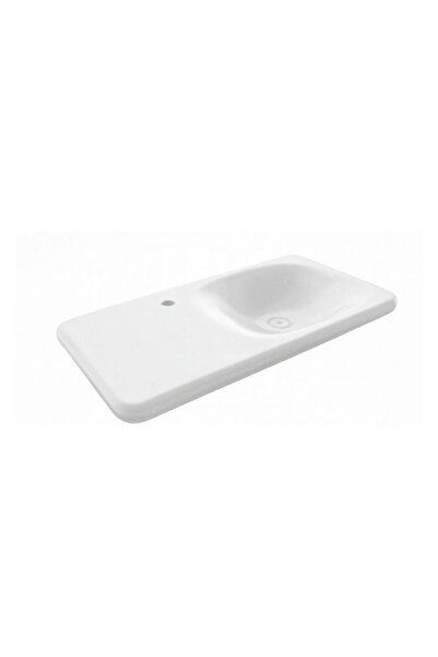 Bocchi Fenice Etajerli Lavabo 90 cm Parlak Beyaz - 1165-001-0126
