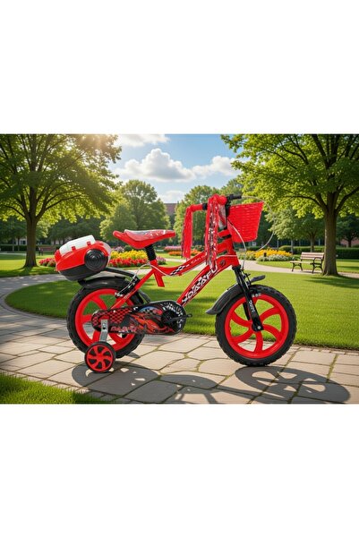 Hobbys Mini F1 15 Jant Aksesuarlı Yan Destek Tekerli (3-6) Yaş Lüks Çocuk Bisikleti