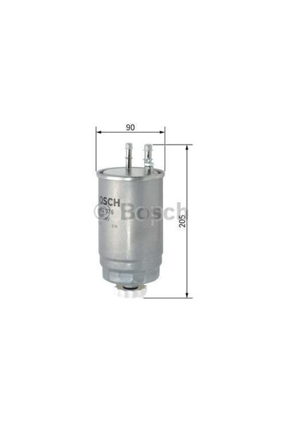 Bosch CITROEN Nemo 1.3 HDi 08.2010 - 01.2018 MAZOT FİLTRESİ filitre