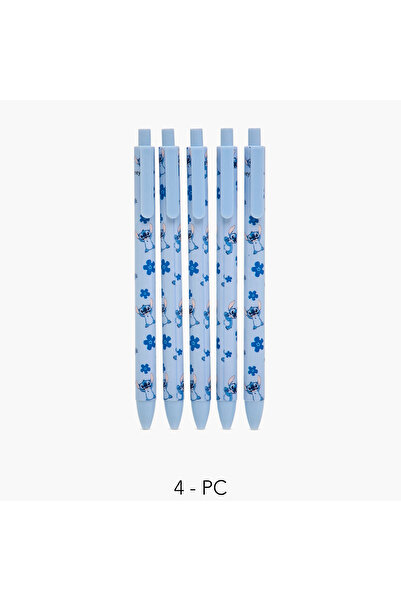 Disney Stitch Print Pen - Set of 5
