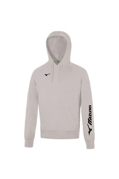 MIZUNO Hanorac barbati Terry FW 2024-Gri Deschis-L