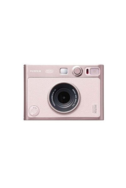 Fujifilm Instax Mini EVO Pink Hybrid Instant Camera – Gentle Rose Colour