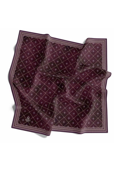 İpekal Organic Scarf Geometric Pattern 1002-02