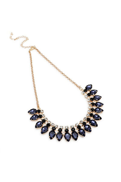 EFAYN.RO Colier dama, model royal, reglabil, tematica I’m the queen, albastru...