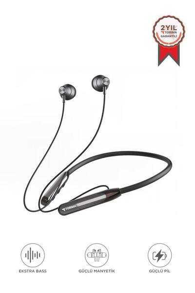 Torima Bluetooth Boyun Askılı Kulaklık Wireless Neckband V5.4 Extra Bass Many...