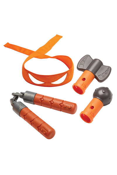 TMNT Set arme de jucarie si masca lui Michelangelo Testoasele Ninja seria ...