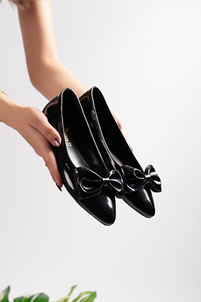 Dubais Shoes Balerini casual de damă cu fundă, stilați și confortabili