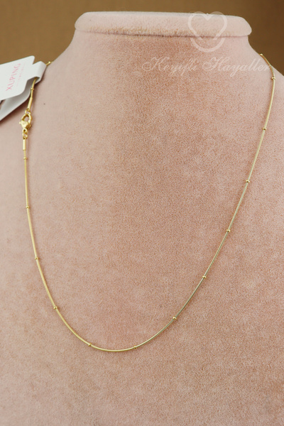 Keyifli Hayaller Xuping Kolye - Vip Xuping İnce Yılan Zincir Minimal Dorikalı...