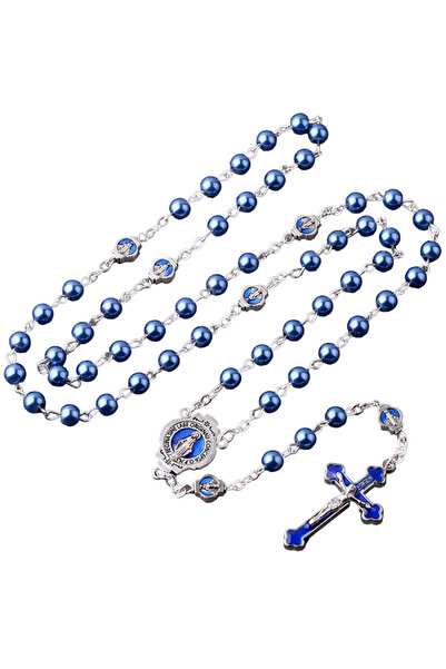 EFAYN.RO Rozariu, pandantiv cruce, model religion, tematica I believe, unisex...