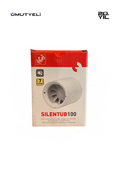 Soler&Palau Silentub 100 Sessiz Banyo Fanı Ø100 mm 37.5 dB Aksiyel Havalandırma