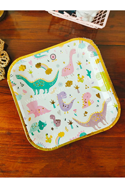 GIA'S WORLD Set 10 farfurii plus 10 pahare unică folosită copii petrecere