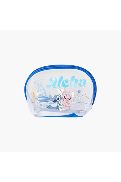 Disney حقيبة مطبوعة بنقشة غرز وملاك