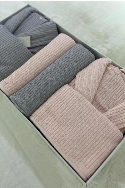 Nurpak Ekol 8 Piece Family Bathrobe Set Boxed